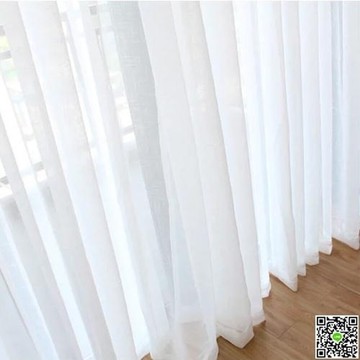 窗簾 成品簡約現代客廳飄窗窗簾陽台紗簾窗紗簾 都市時尚