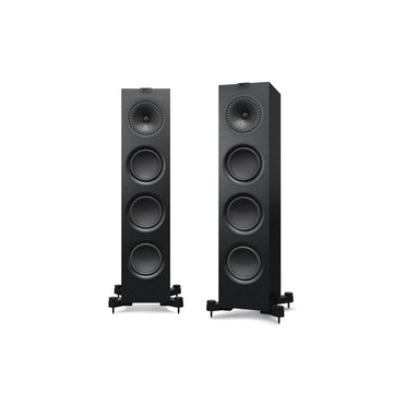 KEF 英國  Q750 落地型喇叭 Uni-Q同軸同點 黑色 送原廠磁力喇叭罩 原廠公司貨