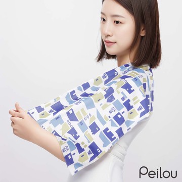 貝柔 Peilou - 貝柔Po-Pi保佑冰涼巾-土地公涼感巾-花色 (28 x 90 cm)