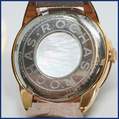 ROCHAS ロシャス レディース クオーツ 腕時計 ダイヤモンド 2L011  