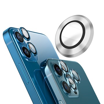 YADI 亞第 藍寶石 手機鏡頭保護貼 GC4S-IP12-M-11-20-2S 銀色  Apple iPhone 12 mini 5.4吋  1個