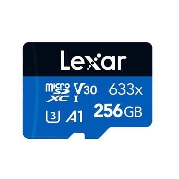 Lexar 633x microSDXC UHS-I A1 U3 256G 記憶卡