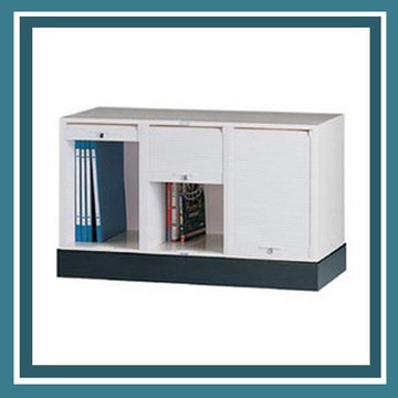 【屬過大商品，運費請先詢問】辦公家具 CP-6305B+CP-03 三排一層+腳座 捲門式公文櫃 資料櫃 效率櫃 櫃子 檔案 收納