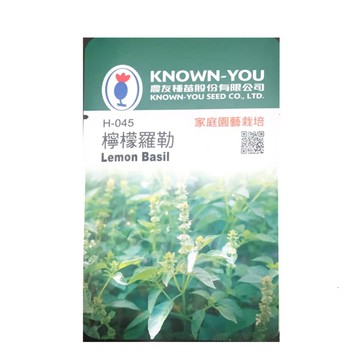 【向花緣】農友 檸檬羅勒 - 香藥草種子