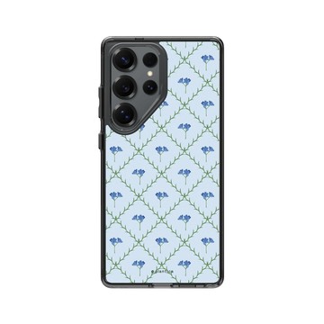 Galaxy S25 Ultra Clear 酷墨灰 - Plantica - 洛可可 – 藍色小夜曲