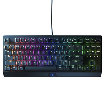 RAZER 雷蛇 BlackWidow 黑寡婦 V3 TKL 機械式電競鍵盤 (英文)  黑色  RZ03-03490100-R3M1  短軸