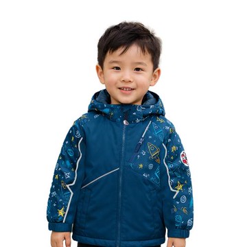 【St. Bonalt 聖伯納】男童迷彩防寒外套｜童款 8148 (防風 防水 透氣 保暖)