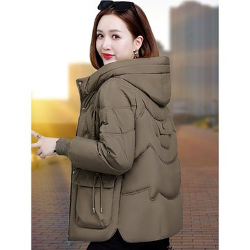 (免運)羽絨棉衣棉服女款冬季2025新款寬松中老年媽媽冬裝女士洋氣小棉襖