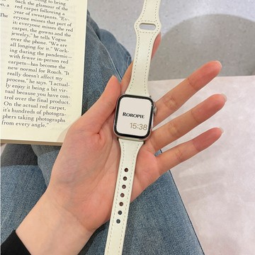 小蠻腰皮質透氣錶帶  適用於iwatch/applewatch+全系列通用