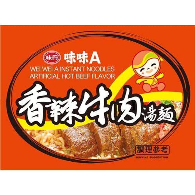 味味A 台湾ラーメン 香辣牛肉味 80g×10個