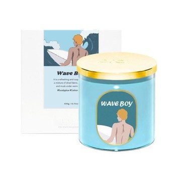 【韓國Pray】釜山嚴選蠟燭480g-夏潮男孩