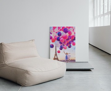 彩舞巴黎 創意數字油畫 【銷售排行榜】