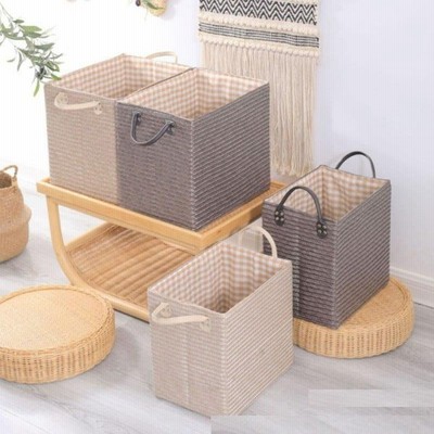 収納ボックス 収納バスケット 北欧 荷物入れ 洗濯カゴ プラスチック 折りたたみ ランドリー バスケット おしゃれ 持ち手付き リビング 室内 通販 Lineポイント最大get Lineショッピング