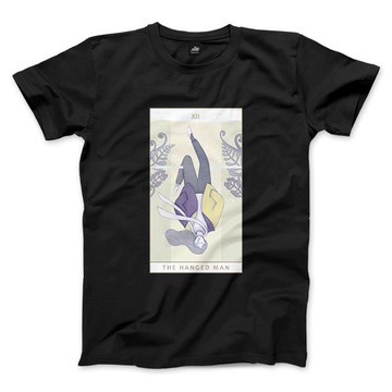 XII | The Hanged Man - 黑 - 中性版T恤