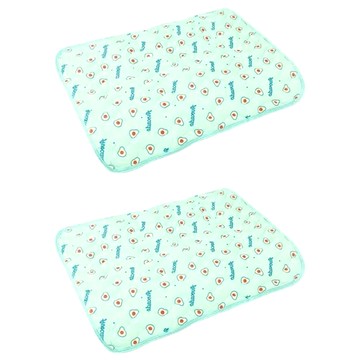 寵物涼感墊 兩入組  S  綠色酪梨  1組