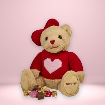 [快速出貨]【GODIVA】小熊巧克力禮盒 5入G Cube 松露巧克力｜愛你一世久久❤️