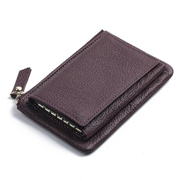 【巴黎精品】現貨+預購 零錢包真皮手拿包-韓版實用多功能短夾女錢包7色a1aj32