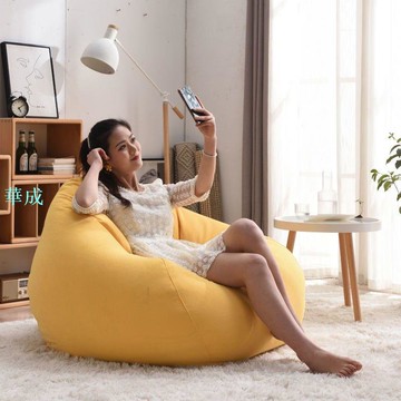 懶人沙發豆袋榻榻米單人創意客廳網紅款小戶型臥室陽臺沙發懶人椅
