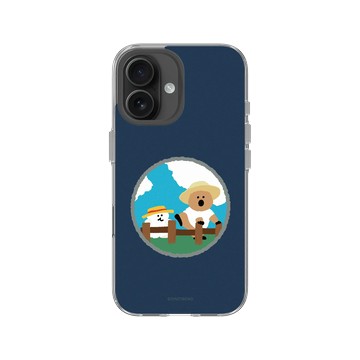 iPhone 16 Clear Case（相機按鈕） 透明 - Dinotaeng - 田園觀察日記 - 翻過圍籬