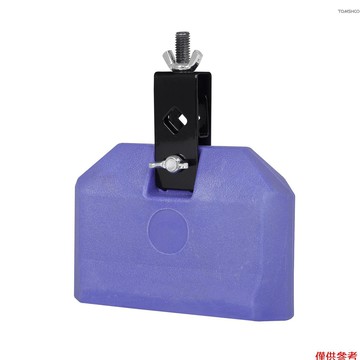 Winn Cow Bell Noise Maker 帶木槌 Cowbell 用於鼓組打擊樂器音樂教育工具,用於歡呼警報體
