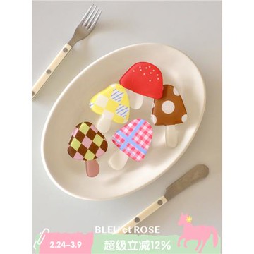 BLEU et ROSE【蘑菇家族】原創可愛手機支架自拍ins桌面氣囊異形