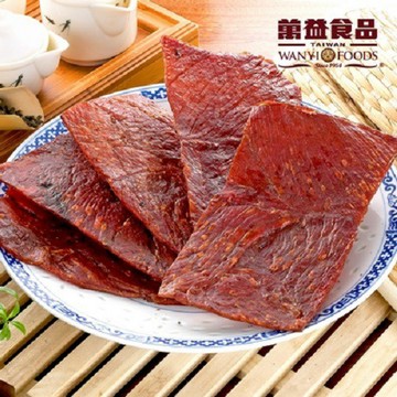 萬益食品【勁味肉乾-110g】