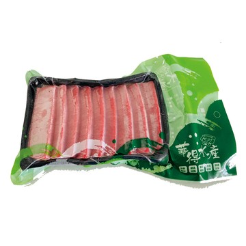 華得水產 東港黑鮪魚皮油切片生魚片1盒組(200g/切片/盒)