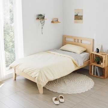 【福利品】威森無印風松木3.5尺床架組 完美主義【R0263】