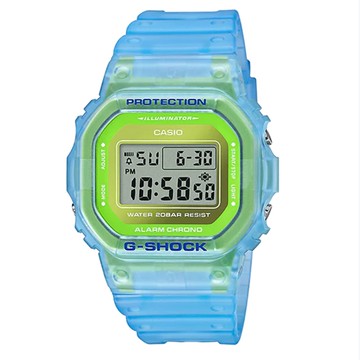 【CASIO 卡西歐】G-SHOCK 酷炫透視 DW-5600LS-2