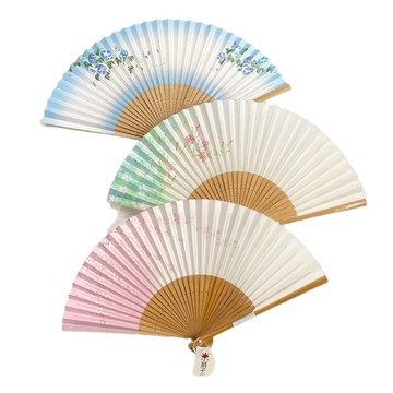 京都手工製造和紙扇子-雫