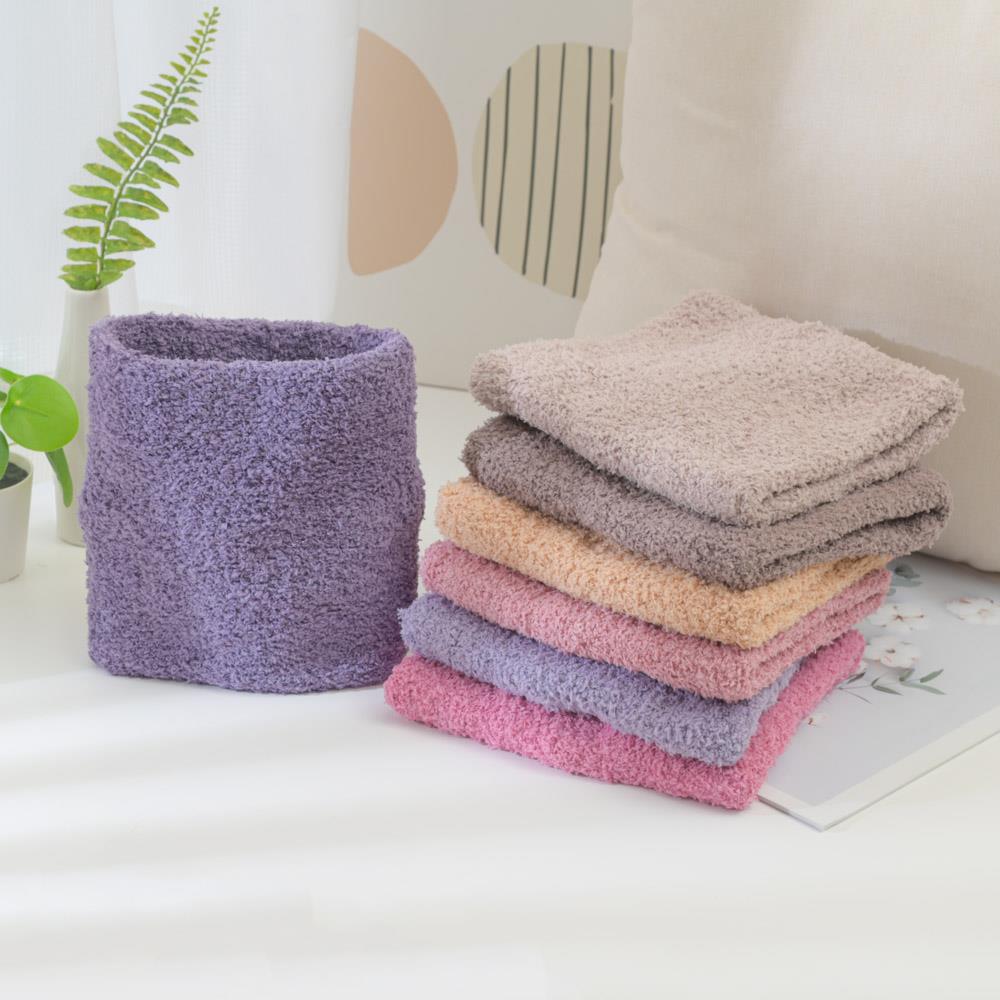 莫蘭迪素色短版保暖圍脖-多色任選