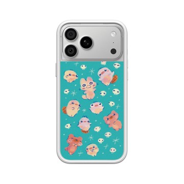 iPhone 18 Pro Max Mod NX -邊框背蓋組合 (相機按鈕) 白 - Jazlynn - 布魯斯跟朋友們