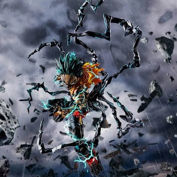 BANDAI S.H.Figuarts SHF 我的英雄學院 綠谷出久 OVERLAY DEKU 可動完成品