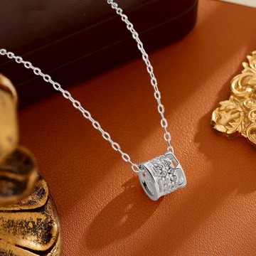 🧡限時免費刻字『LINE禮物獨家』【OCTOBER 16Th】S999純銀輕奢小蠻腰鎖骨鍊項鍊 開運 生日禮物 閨蜜禮物 情人節禮物 交換禮物 客製化禮物 MAR 23