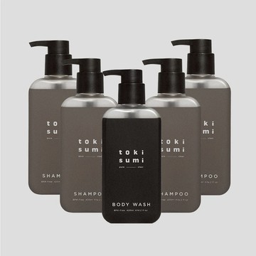 【組合】淨髮死海泥*4+以色列進口黑皂液*1｜深層潔淨 × 敏感適用 × 頭皮舒緩