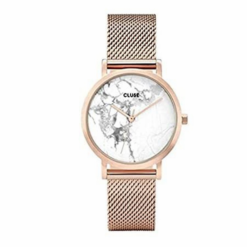 Cluse rose shop gold mesh