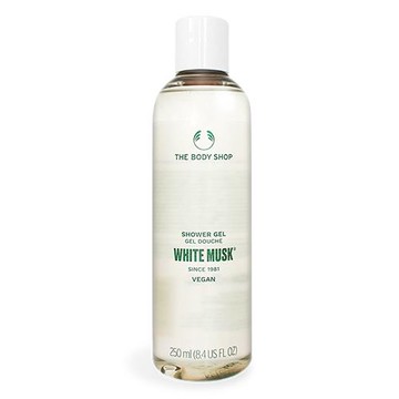 THE BODY SHOP 白麝香沐浴膠(250ML)-國際航空版