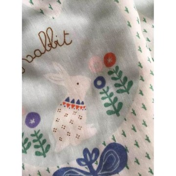 源于純粹自然的棉花、雙層全棉紗布嬰幼兒童被子 日系和風夏被