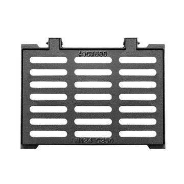 廠家批發球墨鑄鐵篦子套篦漏雨排水溝加厚格柵地溝雨篦窨落水井蓋[DD1106002]