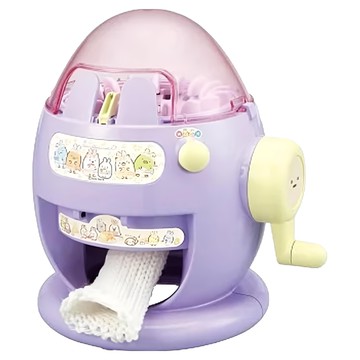 TAKARA TOMY 角落小夥伴兔子花園毛線編織機  淡紫色  1個