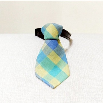Ella Wang Design Tie 寵物 領結 領帶 貓 狗 格子 格紋 紳士