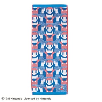 超級瑪利歐純棉毛巾-2入組│多款可選 (毛巾)紅色瑪利歐2入