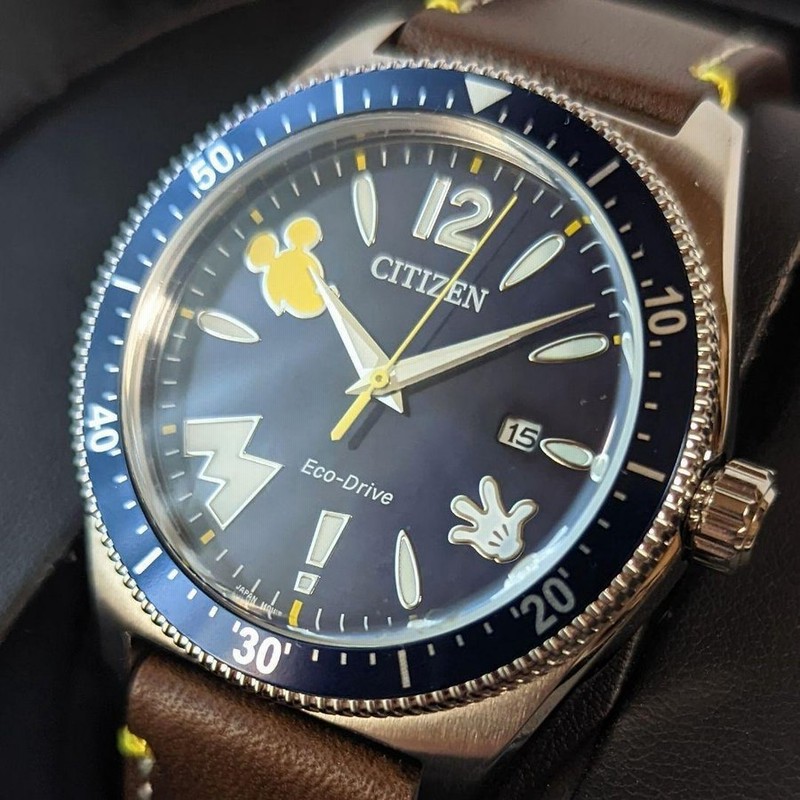 新品 海外限定モデル Citizen Eco Drive シチズン エコドライブ ディズニー ミッキーマウス ブルー メンズ 腕時計 通販 Lineポイント最大0 5 Get Lineショッピング