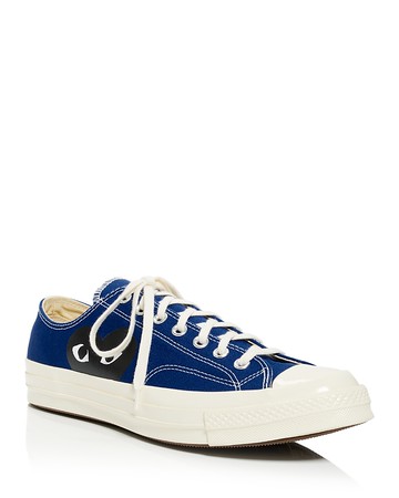 Comme Des Garcons Play x Converse Unisex Chuck Taylor Lace Up Sneakers