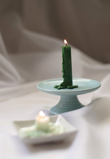 點亮四季花語與香氣－洋甘菊漸層香氛蠟燭 ~DRIP FLOWER CANDLE~