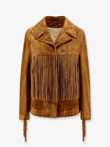 Olinda suede jacket - GOLDEN GOOSE DELUXE BRAND - gender_Woman