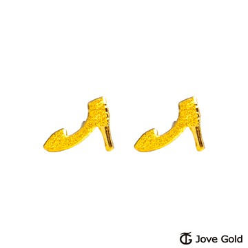Jove gold 灰姑娘黃金耳環