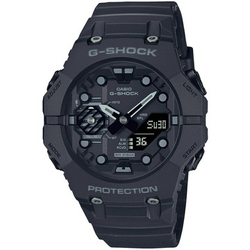 送禮首選★CASIO 卡西歐 G-SHOCK 藍牙連線 時尚錶圈雙顯腕錶 46mm / GA-B001-1A  附提袋【全館滿額折價★APP下單點數4倍送】線上購買享_實體門市同步服務