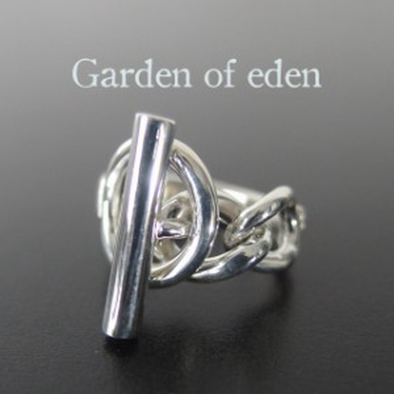 ガーデンオブエデン Garden of eden サークルT-バー リング CIRCLE T-BAR RING シルバー シンプル ギフト |  LINEブランドカタログ