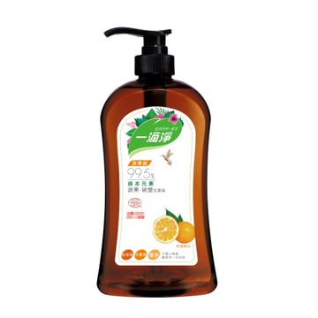 楓康一滴淨洗碗精柑橘1kg*2瓶